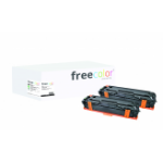 Freecolor 1215K-2-FRC tonercartridge 2 stuk(s) Zwart