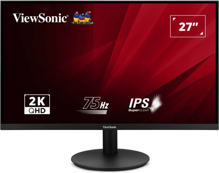 Viewsonic VA VA2708-2K-HD-2 computer monitor 68.6 cm (27") 2560 x 1440 pixels Quad HD LED Black