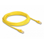 DeLOCK 80104 netwerkkabel Geel 5 m Cat6a U/UTP (UTP)