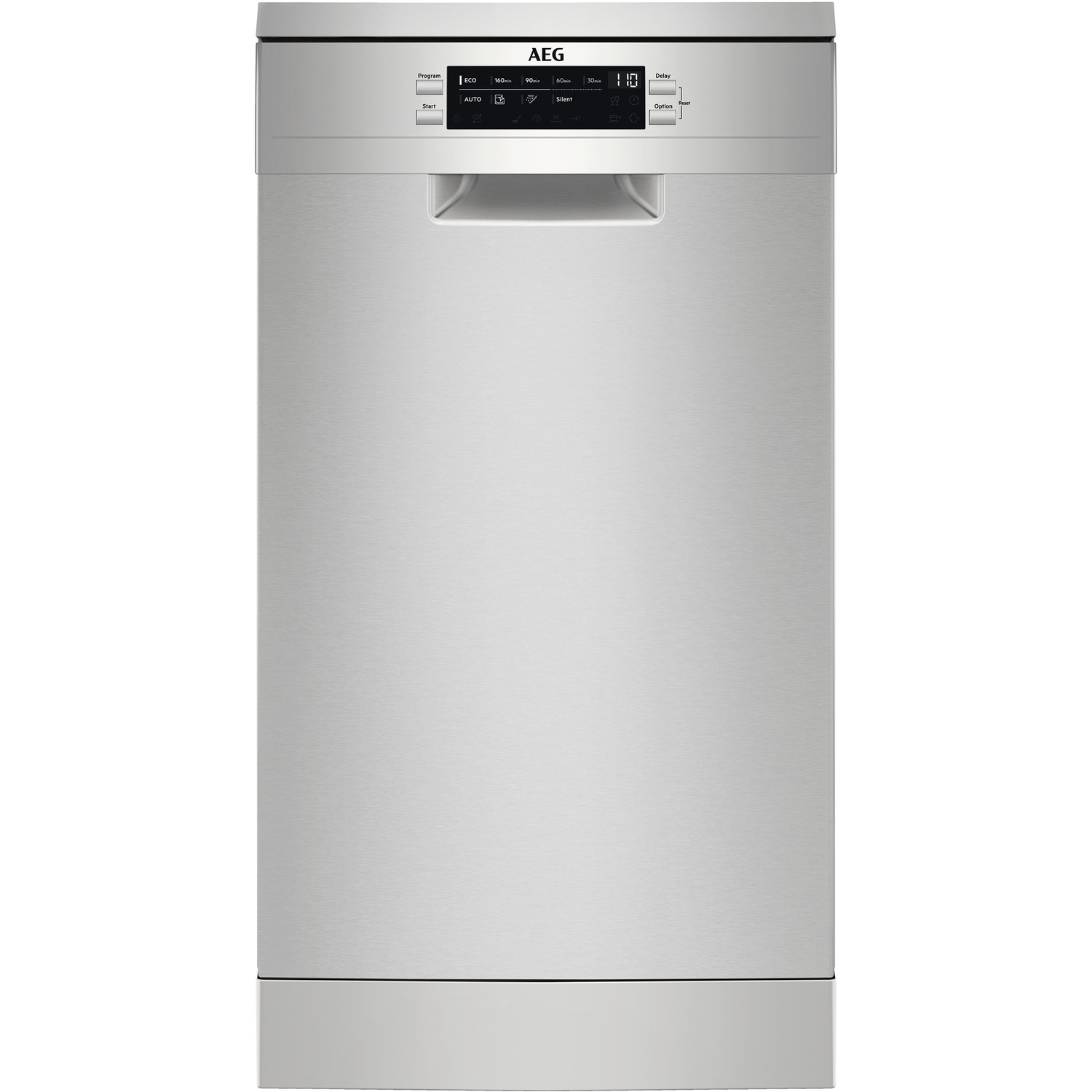 AEG Series 7000 GlassCare Freestanding Slimline Dishwasher - D-Rated.
