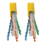 Tripp Lite N222-01K-YW networking cable Yellow 12000" (304.8 m) Cat6 U/UTP (UTP)
