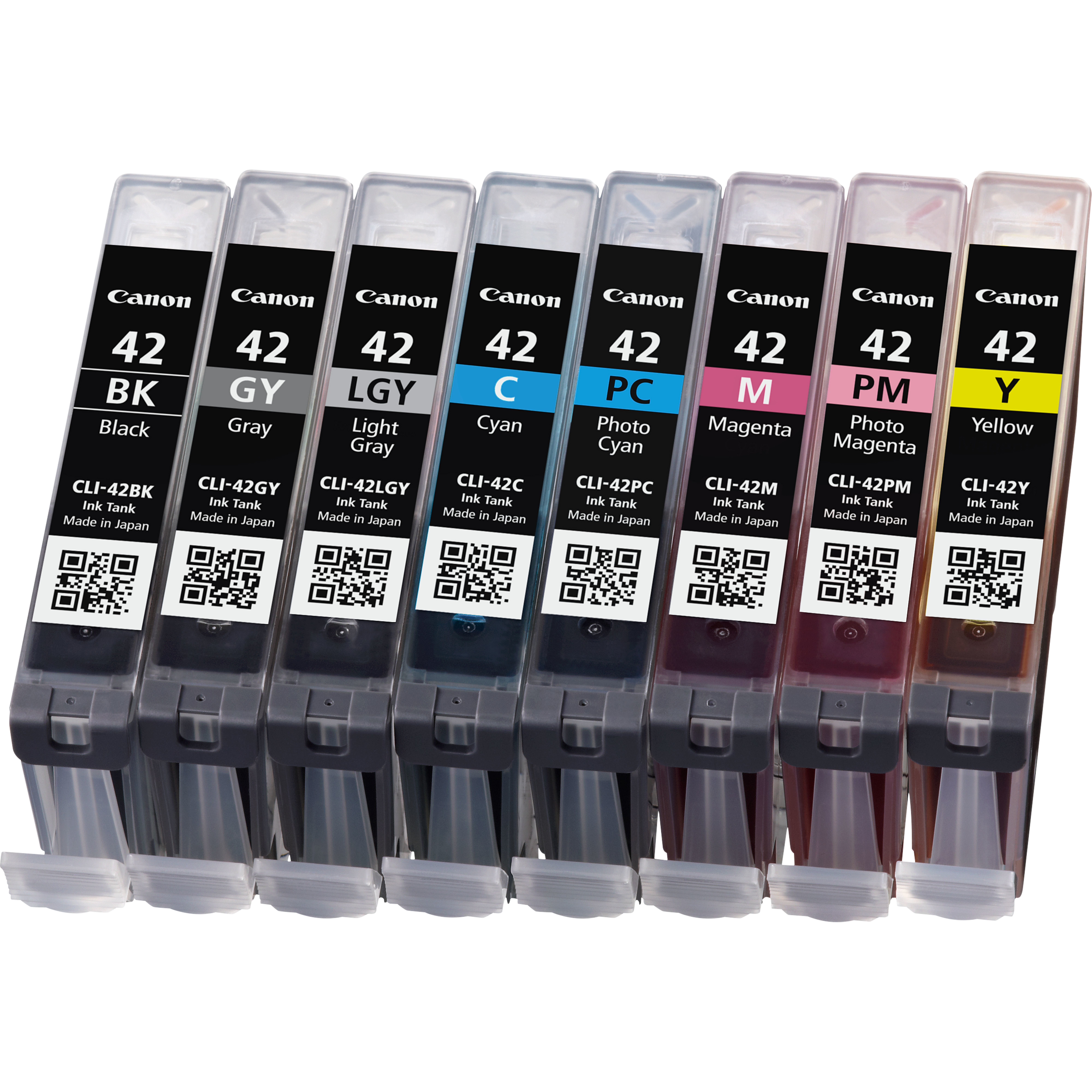 Image of Canon 6384B010/CLI-42 Ink cartridge multi pack Bk,C,M,Y,LC,LM,...