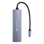 Naceb Technology NA-0127 base para laptop o replicador de puertos Alámbrico USB 3.2 Gen 1 (3.1 Gen 1) Type-C Aluminio