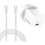 VERBATIM Bundle Mini Gan charger 20 W with C to C cable AUS