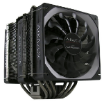 LC-Power Cosmo Cool Processor Koeler 12 cm Zwart, Zilver, Wit