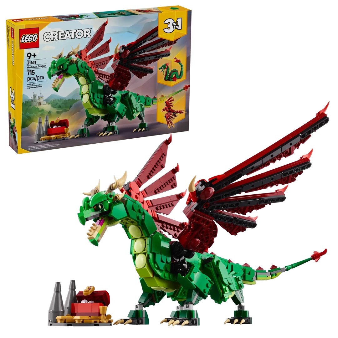LEGO Creator GrÃƒÂ¼ner Drache 31161