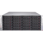 Supermicro CSE-847E2C-R1K23JBOD disk array Rack (4U) Black