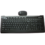 Lenovo FRU57Y4740 keyboard Mouse included QWERTY UK English Black