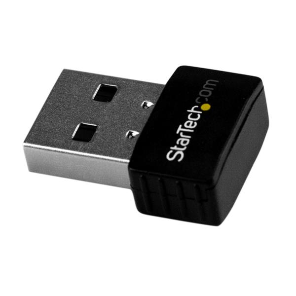 Image of StarTech.com USB Wi-Fi Adapter - AC600 - Dual-Band Nano Wireless...