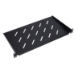 Extralink SHELF 1U FOR WALL CABINETS 19"" 250MMX1U BLACK Rack shelf