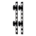 APC NetShelter Cable Management, Vertical Cable Manager, Fiber Organizer, Black, 86 x 766 x 106 mm