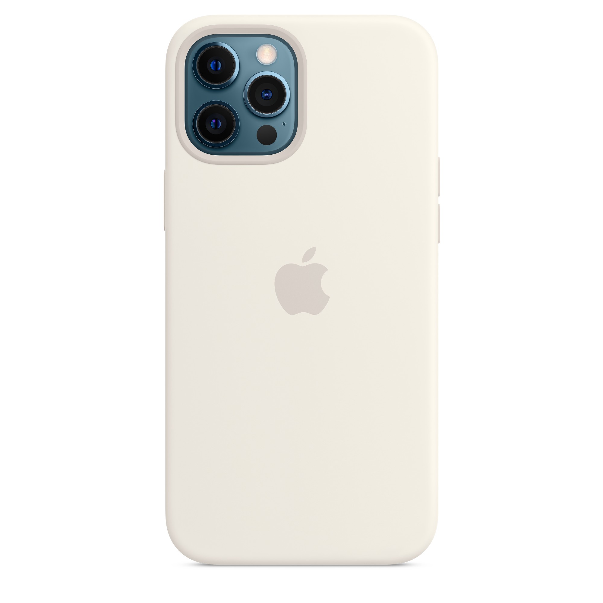 APPLE  iPhone 12 Pro Max Silicone Case with MagSafe - White