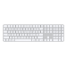 Apple Magic keyboard Universal USB + Bluetooth QWERTY Chinese Pinyin White