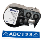 Brady M4C-1000-595-BL-WT printer label Blue, White Self-adhesive printer label