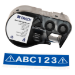 Brady M4C-1000-595-BL-WT printer label Blue, White Self-adhesive printer label