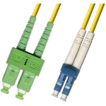 Microconnect FIB841015 fibre optic cable 15 m OS2 Yellow
