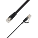 LinkIT STP-FL6A-00400-BLK networking cable Black 4 m Cat6a U/FTP (STP)