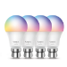 TP-Link Tapo Smart Wi-Fi Light Bulb, Multicolor