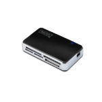Digitus DA-70322-1 card reader Black,Silver USB 2.0