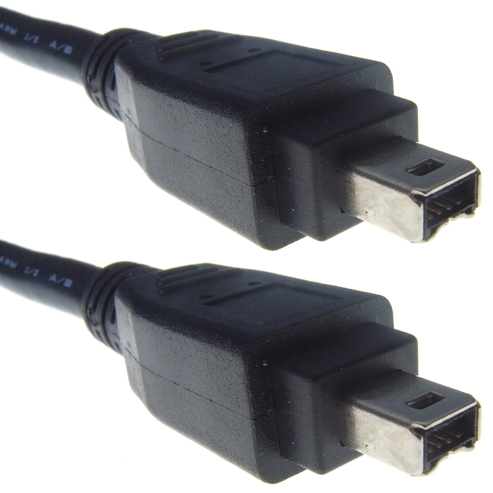 CONNEkT Gear 26-0802 FireWire cable 4.5 m 4-p Black