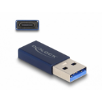 DeLOCK 60049 cable gender changer USB C USB A Blue