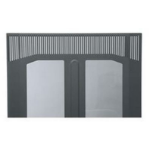 Middle Atlantic Products BGR Plexi Front Doors 25 Rackspaces Door