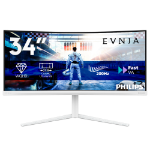Philips 34IN 21:9 FAST VA 200HZ 3440X14 40 HAS 130MM HDMI X 2X 2.0 DP X computer monitor 86.4 cm (34") 3440 x 1440 pixels White