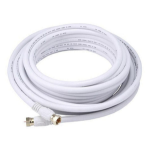 Monoprice 4060 coaxial cable 300" (7.62 m) F White