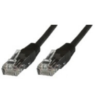 Microconnect Cat5e UTP 10m networking cable Black U/UTP (UTP)
