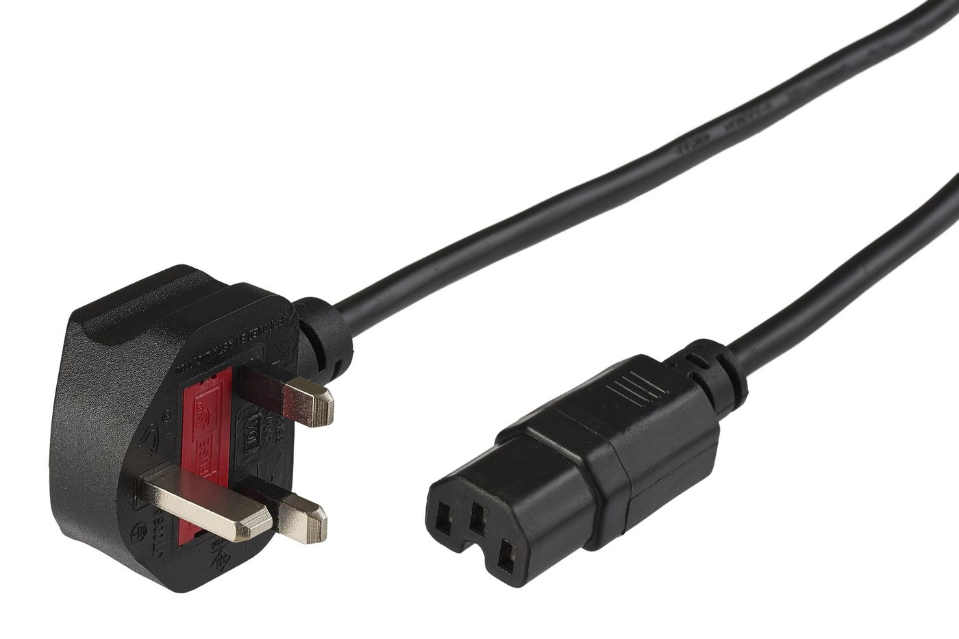 Image of Microconnect PE090420C15 power cable Black 2 m Power plug type G C15 c