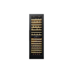 CDA 117 Bottle Freestanding Wine Cooler Dual Zone Tall - Black