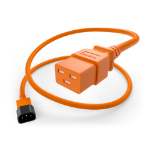UNC PWCD-C14C19-15A-03F-ORG power cable Orange 35.8" (0.91 m) C14 coupler C19 coupler