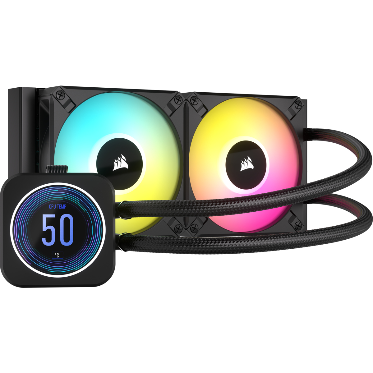 Image of Corsair CW-9060074-WW computer cooling system Processor All-in-one...