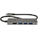 StarTech.com DKT30CHPD3 laptop dock/port replicator USB 3.2 Gen 1 (3.1 Gen 1) Type-C Black, Gray