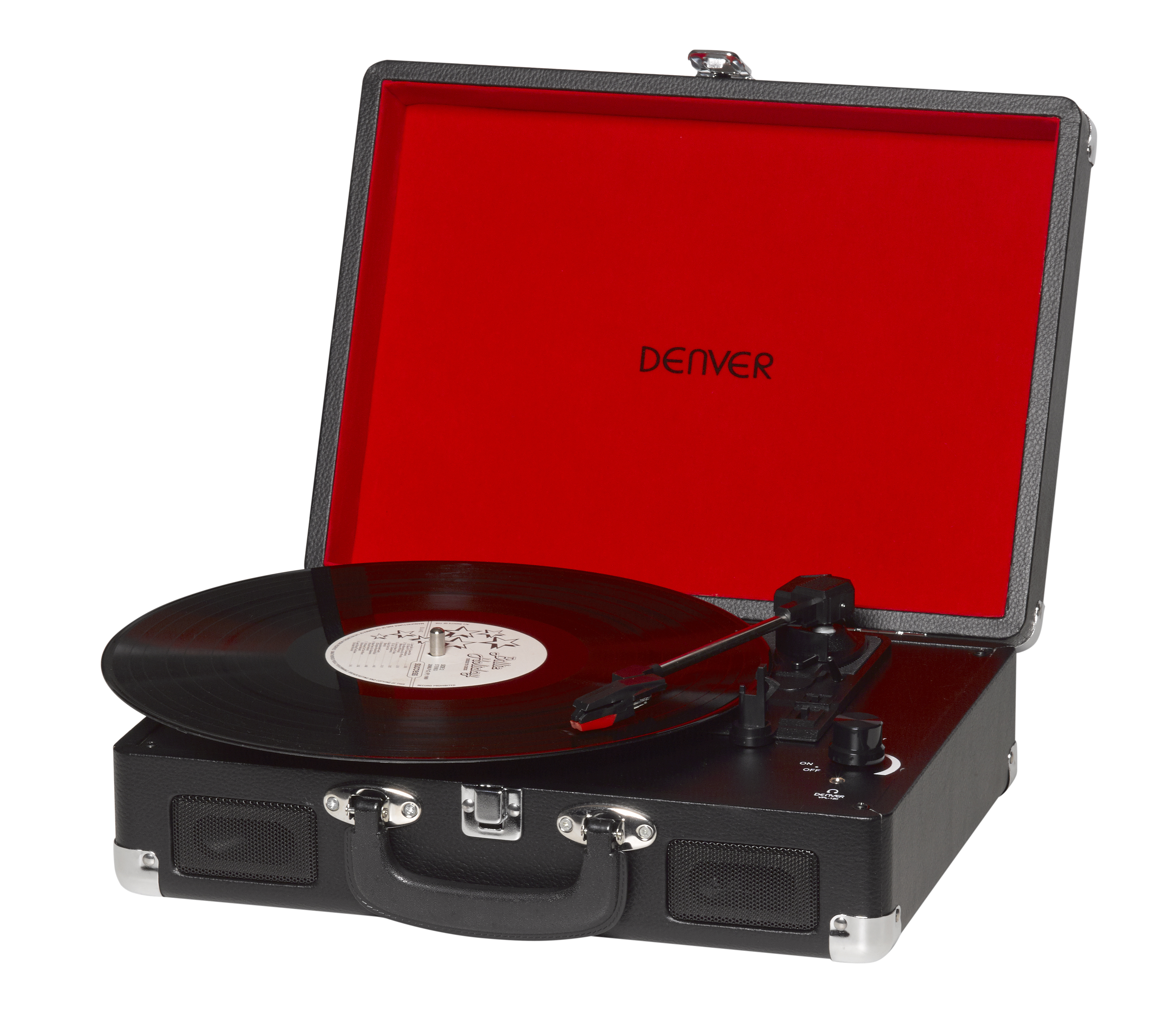 Image of Inter Sales Denver VPL-120BLACK - Black - 33 1/3 45 78 RPM -...