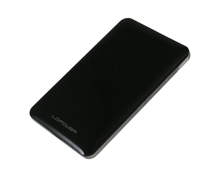 Image of LC-Power LC-25U3-7B storage drive enclosure Aluminium, Black 2.5"