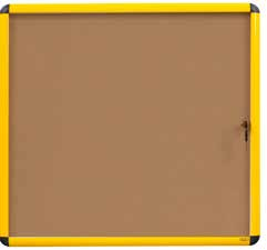 Photos - Dry Erase Board / Flipchart Bi-Office VT6301611511 bulletin board Fixed bulletin board Wood, Yello 