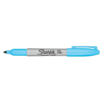 SHARPIE MARKER SHARPIE PERMANENT FINE POINT NANO BLUE(BX12)