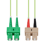 AddOn Networks ADD-ASC-SC-90M5OM5 InfiniBand/fibre optic cable 90 m MMF Lime