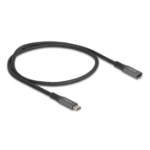 DeLOCK 80021 USB-kabel USB 3.2 Gen 2 (3.1 Gen 2) 0,5 m USB C Zwart