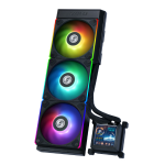 Lian Li HydroShift LCD 360RGB Computer case All-in-one liquid cooler 12 cm Black