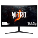 Acer Nitro XZ322QUV3 curved gaming monitor - 31.5", 1500R, Quad HD, 180Hz, 1ms, FreeSync, DisplayHDR 400, HDMI & DP