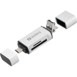 Sandberg Card Reader USB-C+USB+MicroUSB