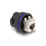 DeLOCK RJ45 Cat.6A built-in connector / coupler black