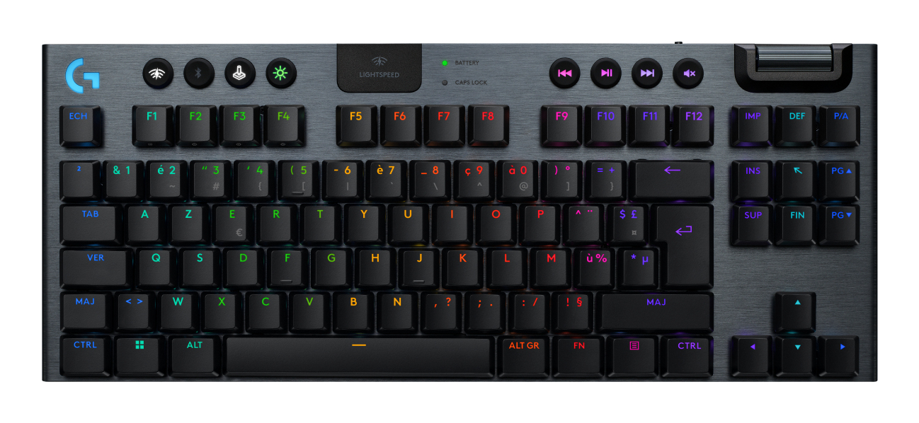 Logitech G G915 X Lightspeed Keyboard Gaming Usb + Rf Wireless + Bluet