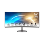 MSI Pro MP341CQ computer monitor 86.4 cm (34") 3440 x 1440 pixels UltraWide Quad HD LCD Black