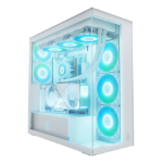 ARCTIC Xtender VG (White) Premium E-ATX PC Case with Vertical GPU Mounting