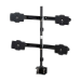 Amer AMR4C32 monitor mount / stand 81.3 cm (32") Clamp Black