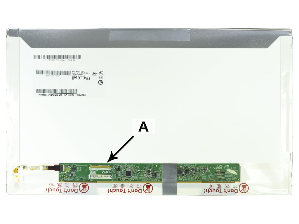 Image of 2-Power 2P-N156BGE-L21 REV.C notebook spare part Display