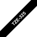 Brother TZE-325 cinta para impresora de etiquetas TZ